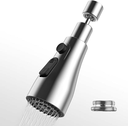 Sink Faucet 3-Modes - Stainless Steel