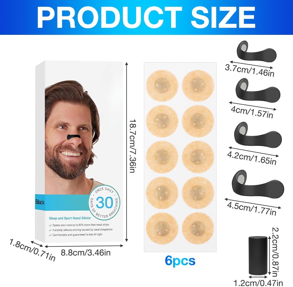 Full-Set (4 sizes nose strips + 30 Days intakes pack included)