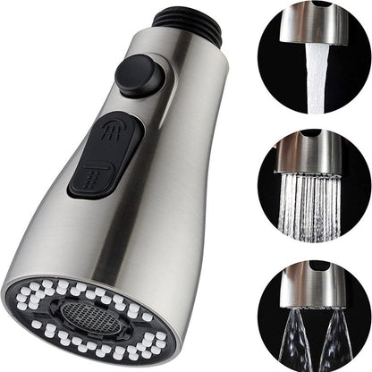 Sink Faucet 3-Modes - Stainless Steel