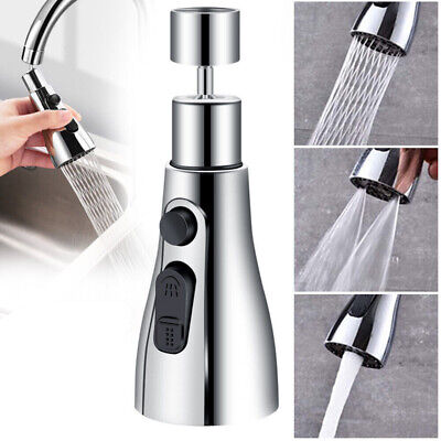 Sink Faucet 3-Modes - Stainless Steel